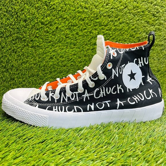 Converse UNT1TL3D Hi Not a Chuck Mens Size 12 Black Athletic Shoes Sneakers - Picture 3 of 10